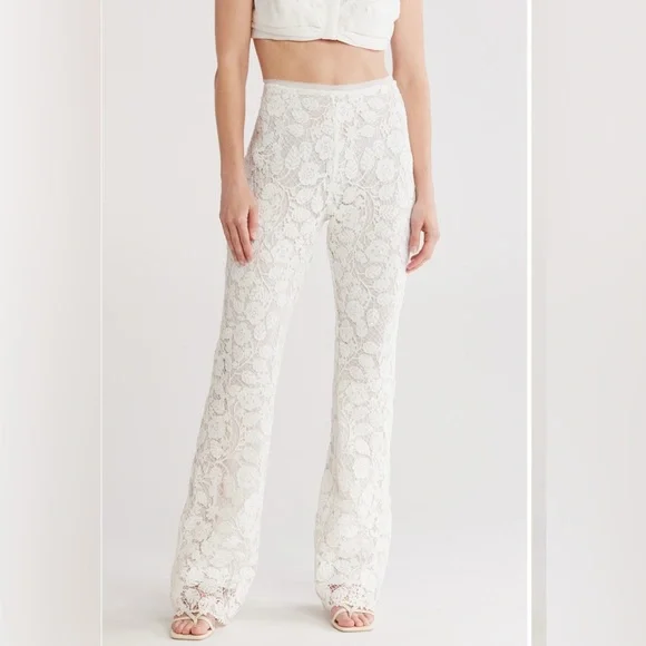 Cult Gaia Kaci Lace Pants - Picture 1 of 2